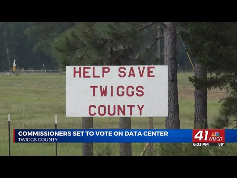 Twiggs County residents voice concerns ahead of data center rezoning vote