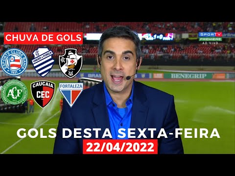 TODOS OS GOLS DESTA SEXTA FEIRA 22/04/2022/GOLS DA SÉRIE B, GOLS DE HOJE E+
