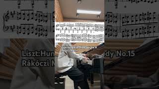 Download lagu リスト:ハンガリー狂詩曲第15番　「ラコッツィ行進曲」/ Liszt: Hungarian Rhapsody No15 “Rákóczi March” #piano mp3