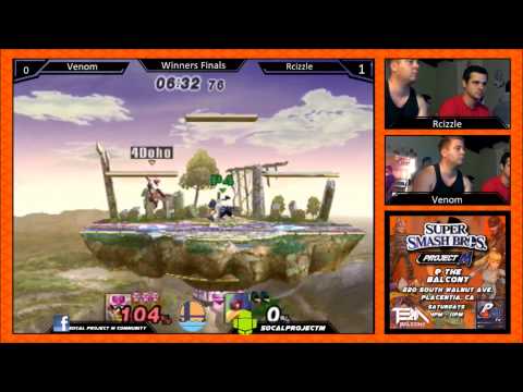PM @ The Balcony 21 Winner's Finals Venom (Captain Falcon) vs Rcizzle (Falco)
