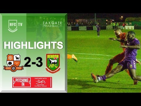 HARTLEY WINTNEY 2-3 HENDON - Highlights 25 October 2022
