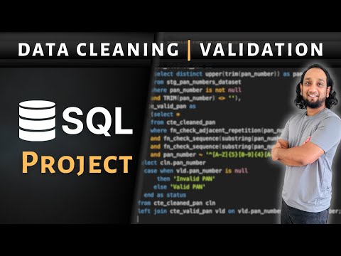 PAN Card Validation in SQL | Real World Data Cleaning & Validation Project