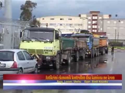 Antikrimi ekonomik kontrollon disa kamiona me krom