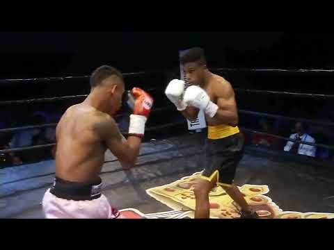 Luis Aguero Arias (RD) fulmina a Dixon Flores (Nic) en menos de un minuto