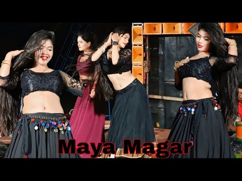 नोट जब होठ से लेलू Manwa geel kar delu Dj Maya Magar ka dance