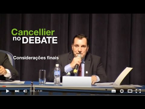 Debate Reitor UFSC 2015: considerações finais de Cancellier