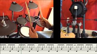 Lenny Kravitz – Johnny Cash Drum Cover, pdf plus Exercices Score free for beginners