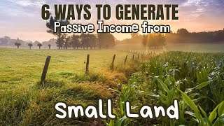 6 Ways to Generate Passive Income from Small Land Earn Money from Vacant Plots