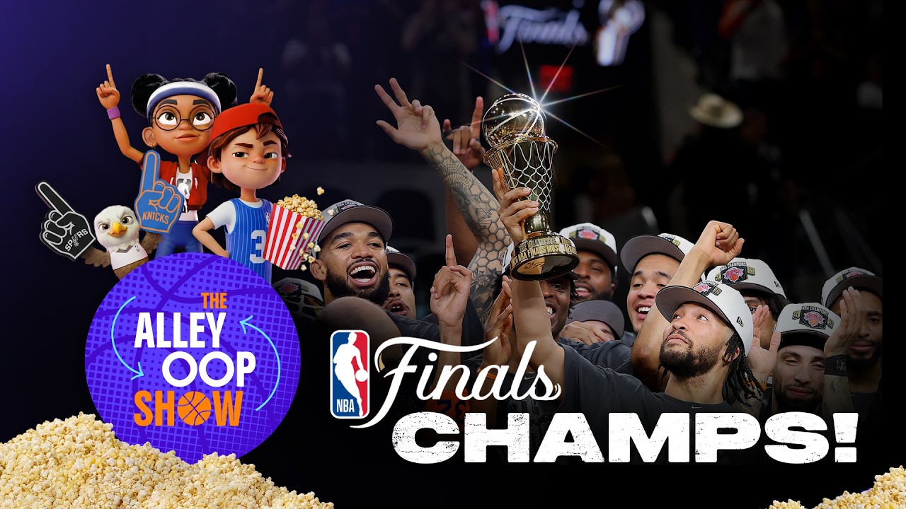 Alley & Oop Celebrate the Finals! Learn About the Knicks’ Championship Run & More | NBA Kids Show