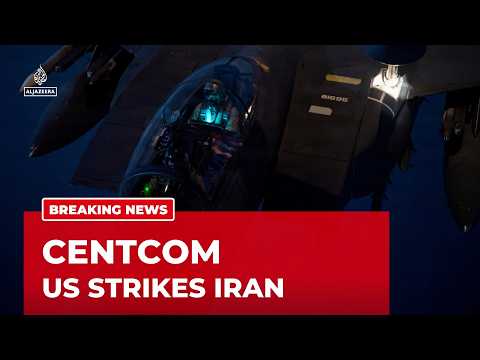 CENTCOM says it has launched series of strikes on Iran