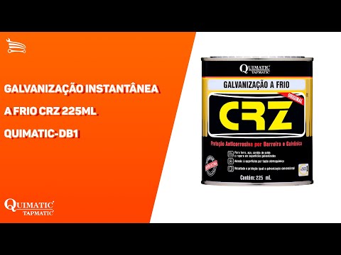 Galvanização Instantânea a Frio CRZ 225ml - Video