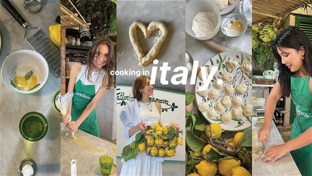 Experience the thrill of a cooking class in breathtaking Sorrento as a visitor!