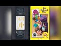 Barney The Backyard Show 1988 1992 VHS Release 1993 Reprint Black VHS