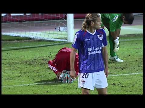 Gol de Jesé (2-2) en el CD Guadalajara - Real Madrid Castilla Jornada 6