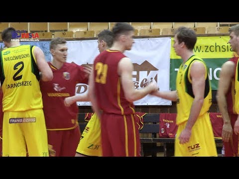 SIARKA TARNOBRZEG -  KK WARSZAWA 66:80 (29:38) -  FRAGMENTY MECZU I WYWIADY