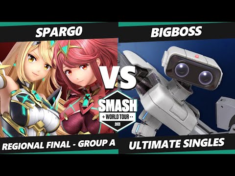 SWT CA RF Group A - Spargo (Pyra Mythra) Vs. BigBoss (ROB) SSBU Ultimate Tournament