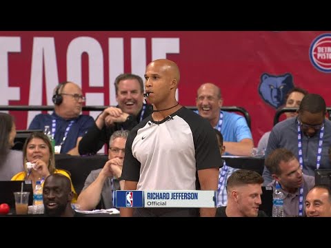 Here Were The Highlights From Richard Jefferson's Officiating Debut Last Night