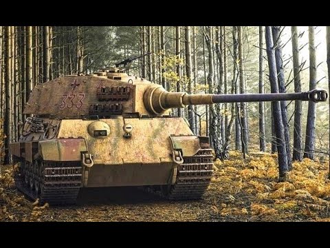 Last King Tiger Attack West - March 1945