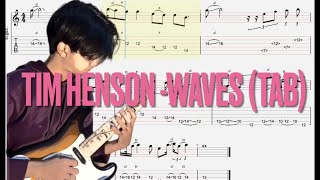 Tim Henson - Waves / Multivoicer tutorial (Free .GP Tab & midi file) download link in description.