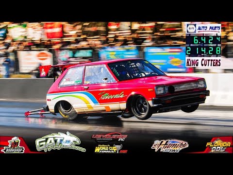 La Atrevida 6.42 @ 214 mph World Fastest Starlet