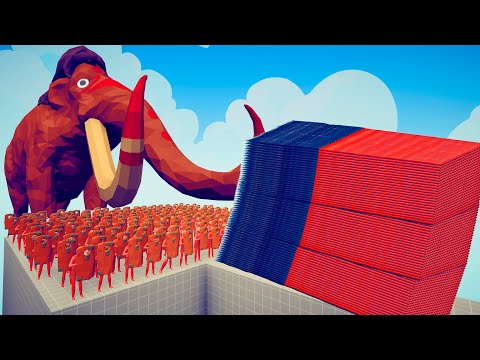 100x PROTECTOR + MAMMOTH vs EVERY GOD - Totally Accurate Battle Simulator TABS