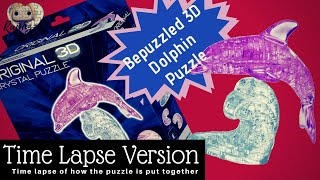 Bepuzzled 3D Crystal Puzzle- Dolphin- Time Lapse Version