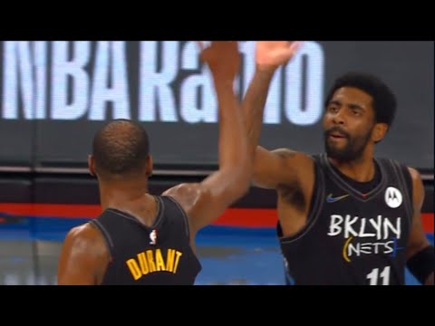 3 in 1 Nets Highlights | Kyrie Irving & Blake Griffin Monstrous DUNK, Kevin Durant first points!