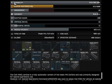 New patch 12.12.30 M4A1 21 Recoil