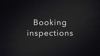ePermit - Using online inspection services