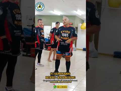Presentación del seminario BOXEO Y KICKBOXING en Guatraché, La Pampa