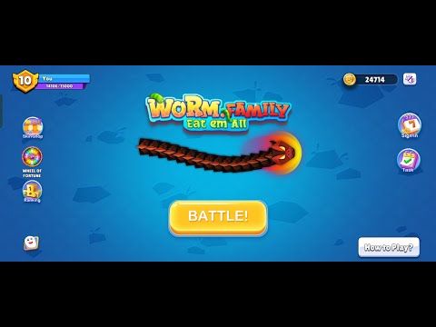 Game 2 | Worm Family | Eat em All