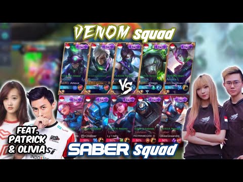 Team VENOM VS Team SABER (ft. Patrick, Olivia)