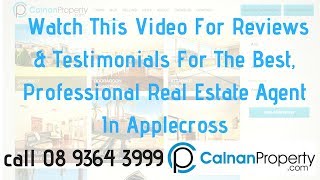 Best Real Estate Agent Perth Reviews Calnan Property