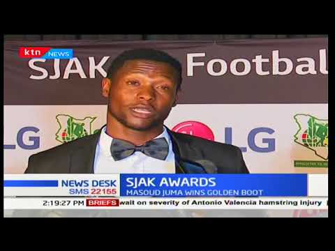 Kariobangi Sharks and Harambee Stars striker Masoud Juma scores his way to the SJAK golden boot