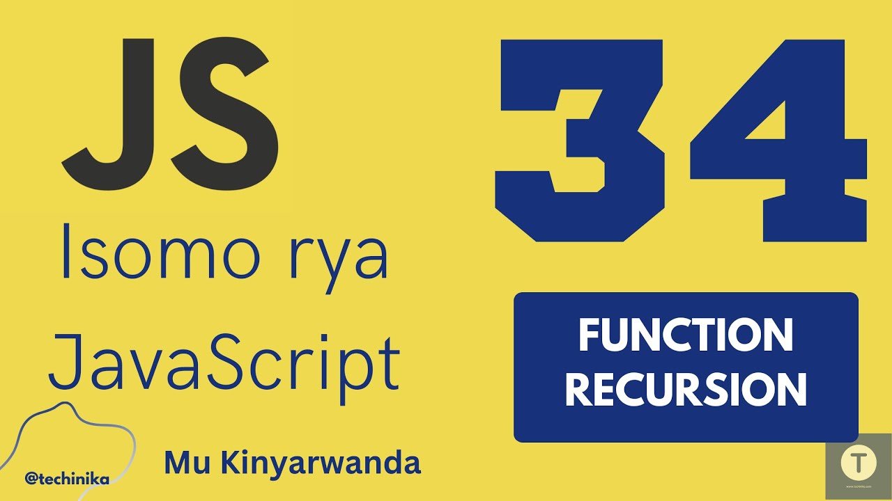 Thumbnail for Gukoresha function yisubiramo (RECURSION)