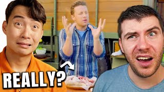 Pro Chef Reacts: Jamie Oliver ALMOST Made Ramen… 🍜 (LIVE Reaction Stream)