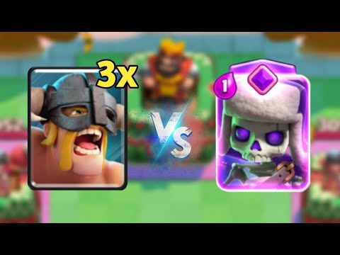 Evolved skeletons vs 3x Elite barbarians
