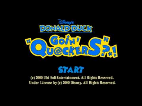 Donald Ducks Goin'Qu@ckers Music (N64)-Duckburg