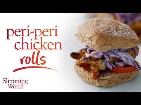 🌶️ Spicy peri-peri chicken rolls 🌶️ Slimming World friendly & ready in 15 Minutes 🌶️