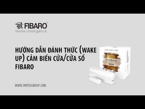 Hướng dẫn đánh thức cảm biến Cửa Fibaro 
