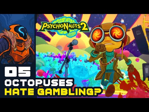 Real Octopuses Hate Gambling?! - Let's Play Psychonauts 2 - PC Gameplay Part 5