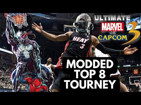 UMvC3 Mods TOP 8 Tournament Palette Swap (HUNK Rashid Cammy Ultron Venom Shin Akuma)