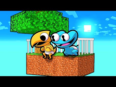 BABY SKYBLOCK RAINBOW FRIENDS 2! (Minecraft)