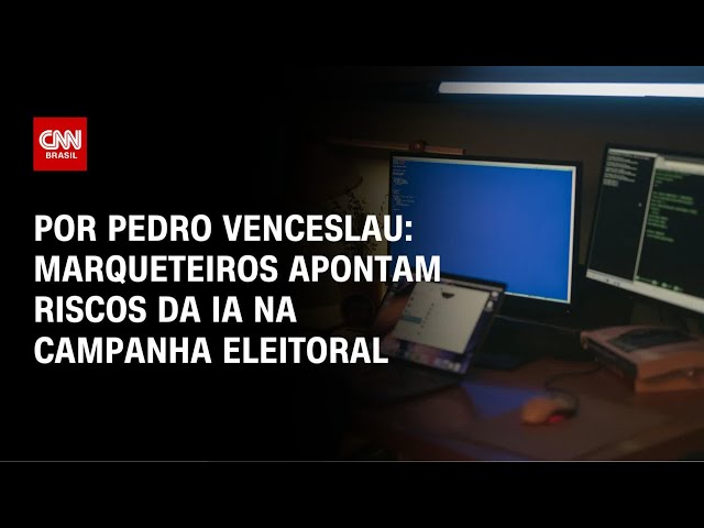 Marqueteiros apontam riscos da IA na campanha eleitoral | CNN 360º
