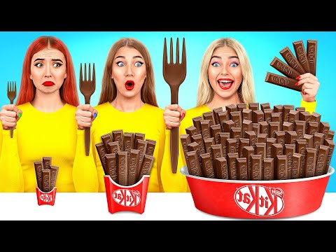 Big, Medium and Small Plate Challenge | Amazing Kitchen Recipes by Trend DO Challenge