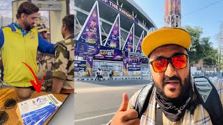 MS Dhoni sir ko dekhne ke liye CSK vs KKR ka Most premium ticket le liya || ₹40,000 ka Ticket 😨