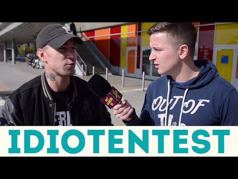 IDIOTENTEST "Politik" in Berlin - Marzahn