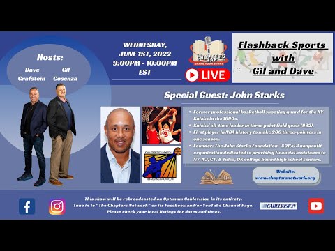 Flashback Sports | 06.01.2022 | Special Guest: John Starks