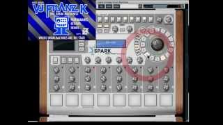 Video thumbnail for New SPARK VINTAGE DRUM MACHINES by ARTURIA - Drum Synth Software - Part A Intro by VJ FRANZ K - Creative Tech