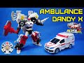 Hello Carbot Dandy Ambulance X 헬로카봇 댄디 앱뷸런스 X English Review